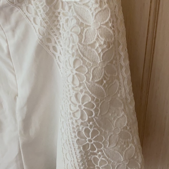 Charlotte Russe white lace and silky shorts - Picture 4 of 4